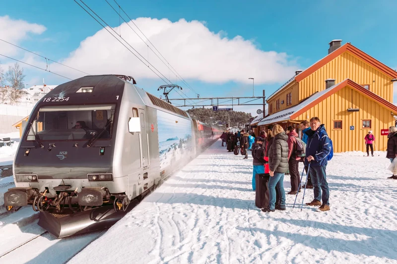 Geilo Train Station © Paul Arthur Lockhart