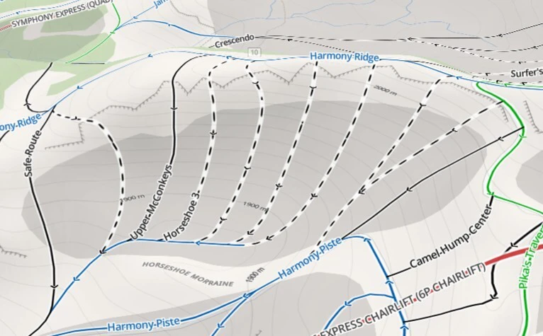 Harmony Horshoes Map