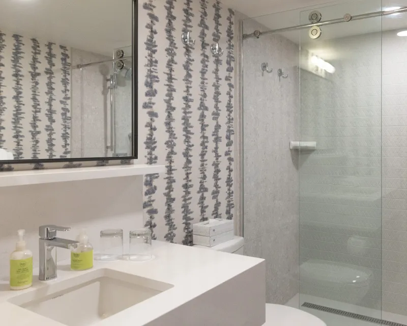 Mountain View Suite Bathroom Hotel Canoe and Suites