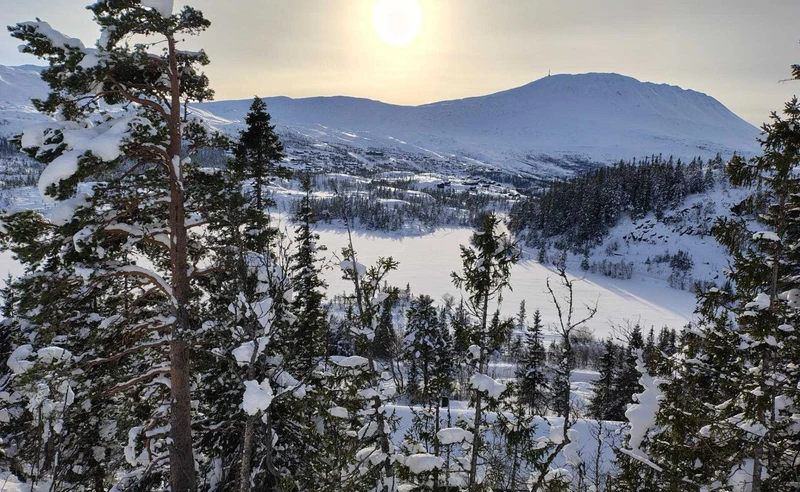 Mountain view in Gausta Norway Robert Danes February 2026 1