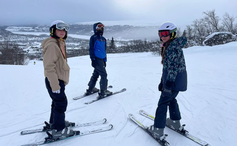 On the slopes in Beito Resort Norway Katherine Gossiel February 2026