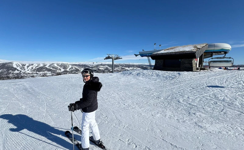 On the slopes in Geilo Norway Emma Jones April 2026