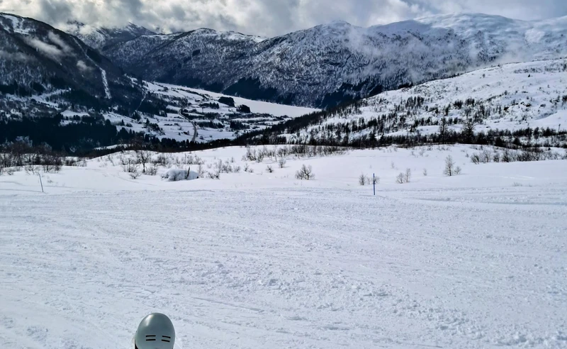 On the slopes in Myrkdalen Norway Zoe Khor Vermeylen March 2026
