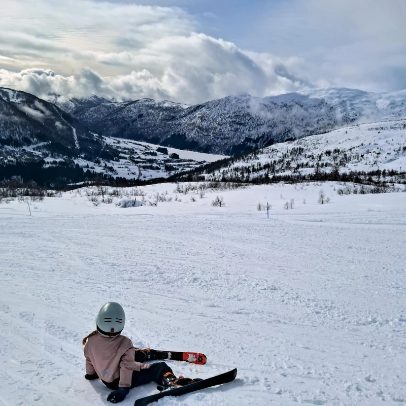 On the slopes in Myrkdalen Norway Zoe Khor Vermeylen March 2026