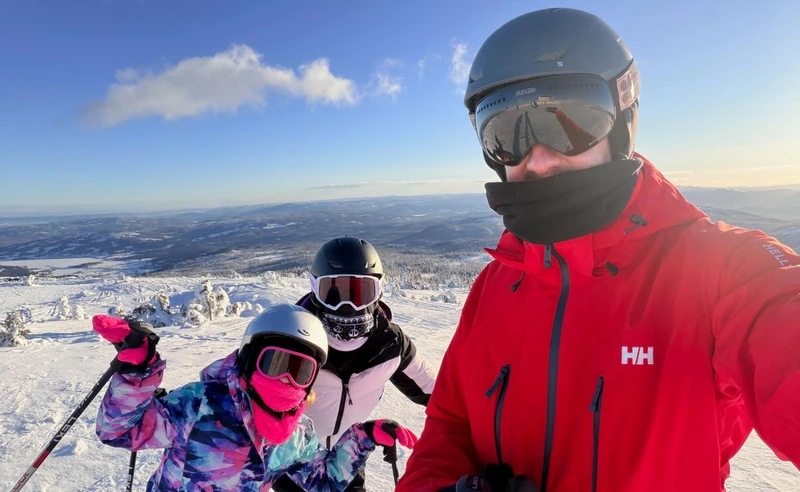 On the slopes in Norefjell Norway Laura Bush February 2026