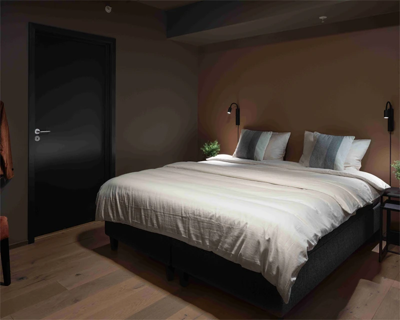 One bedroom Apartment bed 2 Riddergaarden Mountain Lodge