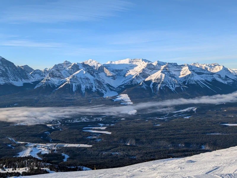 Canadian Rockies in Lake Louise, captured by Marketing Executive Rollo, January 2026