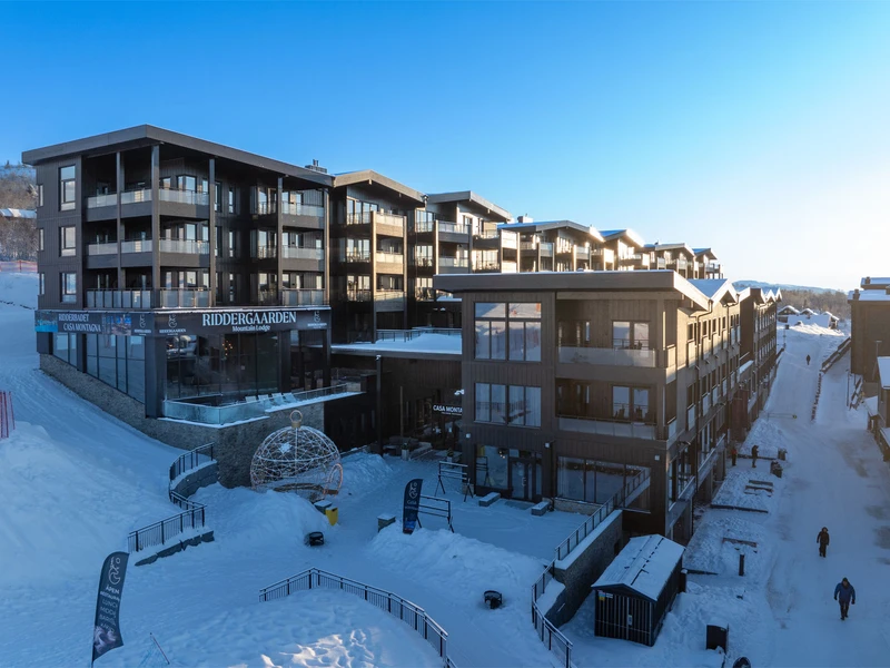 Riddergaarden Mountain Lodge & Hotel Entrance © Riddergaarden, Pål Harald Uthus