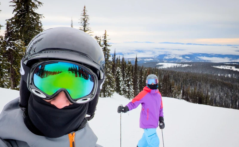 Selfie in Big White Canada Simon Carr January 2026