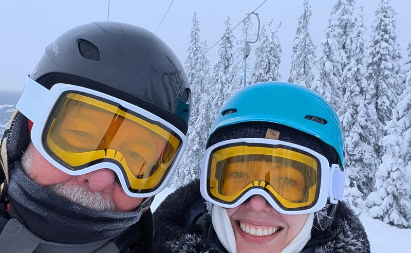 Selfie in Kvitfjell Norway Tony Hayes January 2026