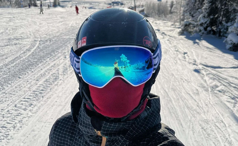 Selfie in Norefjell Norway Alison Wadia February 2026