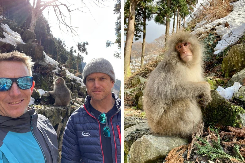Snow Monkeys Andy E and Richard