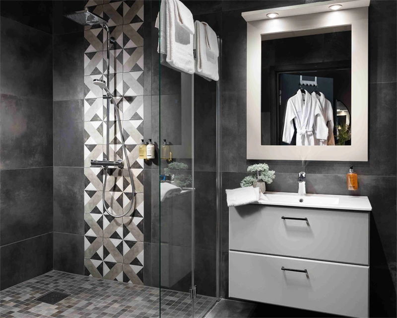 Suite Bathroom Riddergaarden Mountain Lodge