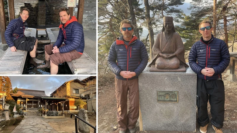 Travelling to Shiga Kogen - Rich and Andy E March 2026