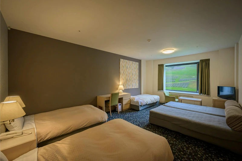 Western Style Twin Room w Futons