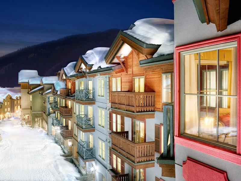 Sun Peaks Residences Exterior © Robert Leon / robertleon.com