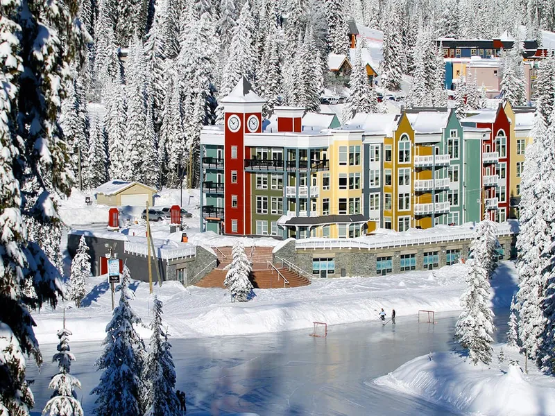 Firelight at the Pond Exterior