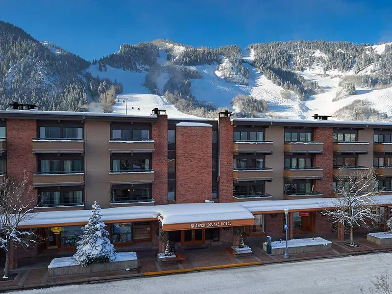 Aspen Square Hotel - Exterior Daytime