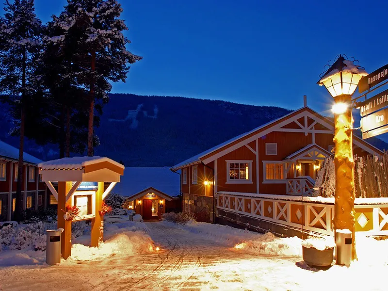 Hafjell Hotel Entrance