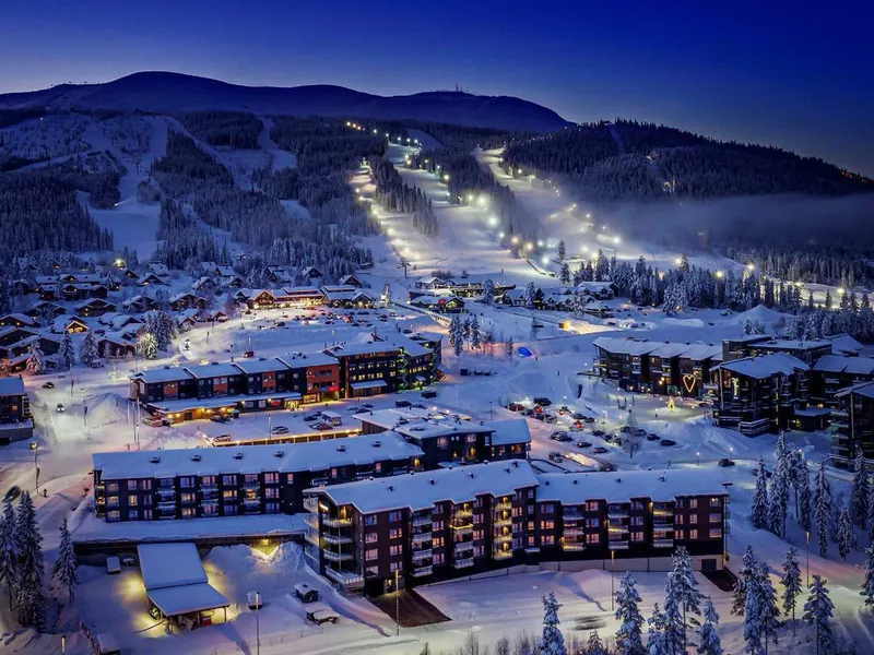 The Lodge Trysil - Aerial View