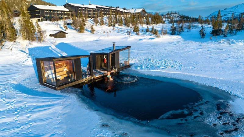 Gaustablikk Fjellresort - Floating Sauna