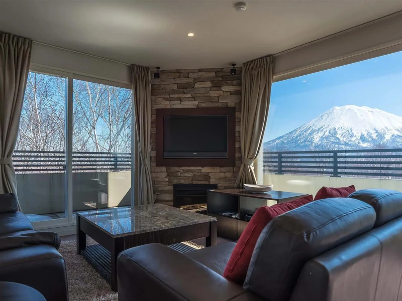 The Freshwater, Niseko, Living Area © Niseko Alpine Developments