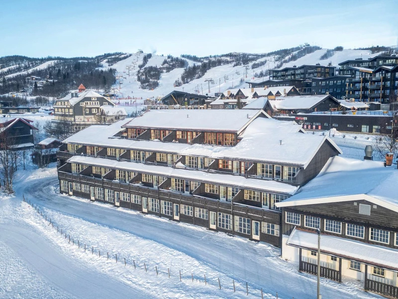 Beitostølen - Bergo Rooms and Apartments with Slopes in Back © Beitostølen Resort