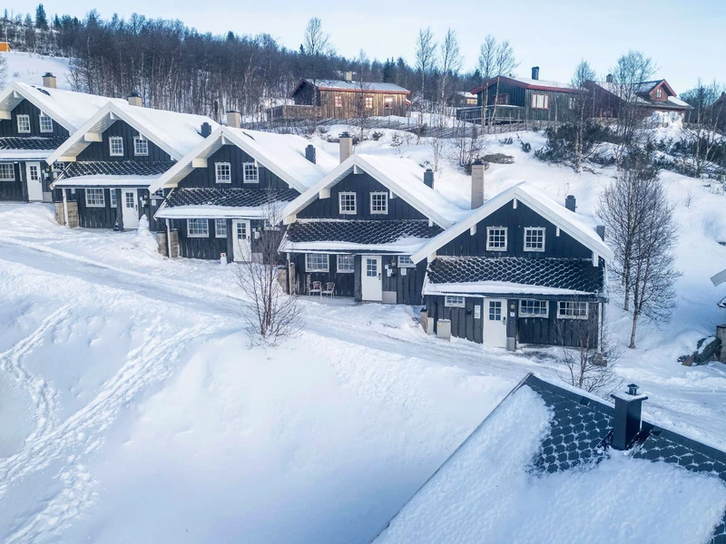 Beitostølen - Bergo Cabins Front Facing © Beitostølen Resort