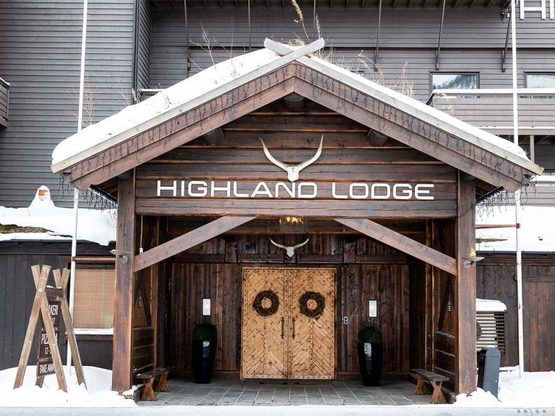 Highland Lodge Geilo - Hotel Entrance © Geilogruppen