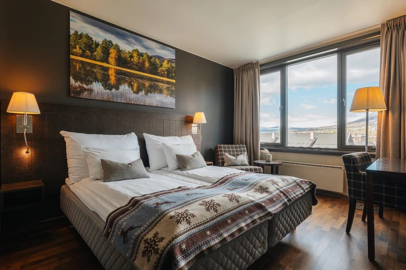 Quality Hotel Skifer - Double Room - Bedroom