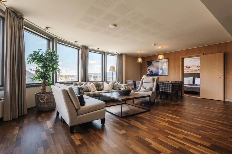Quality Hotel Skifer - Suite - Living Room